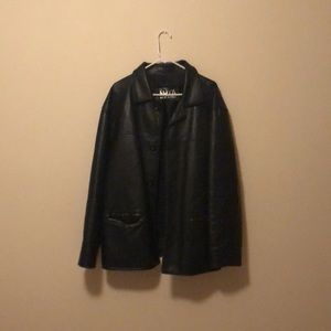 Rare GA Collection XL Leather Jacket Made in Italy